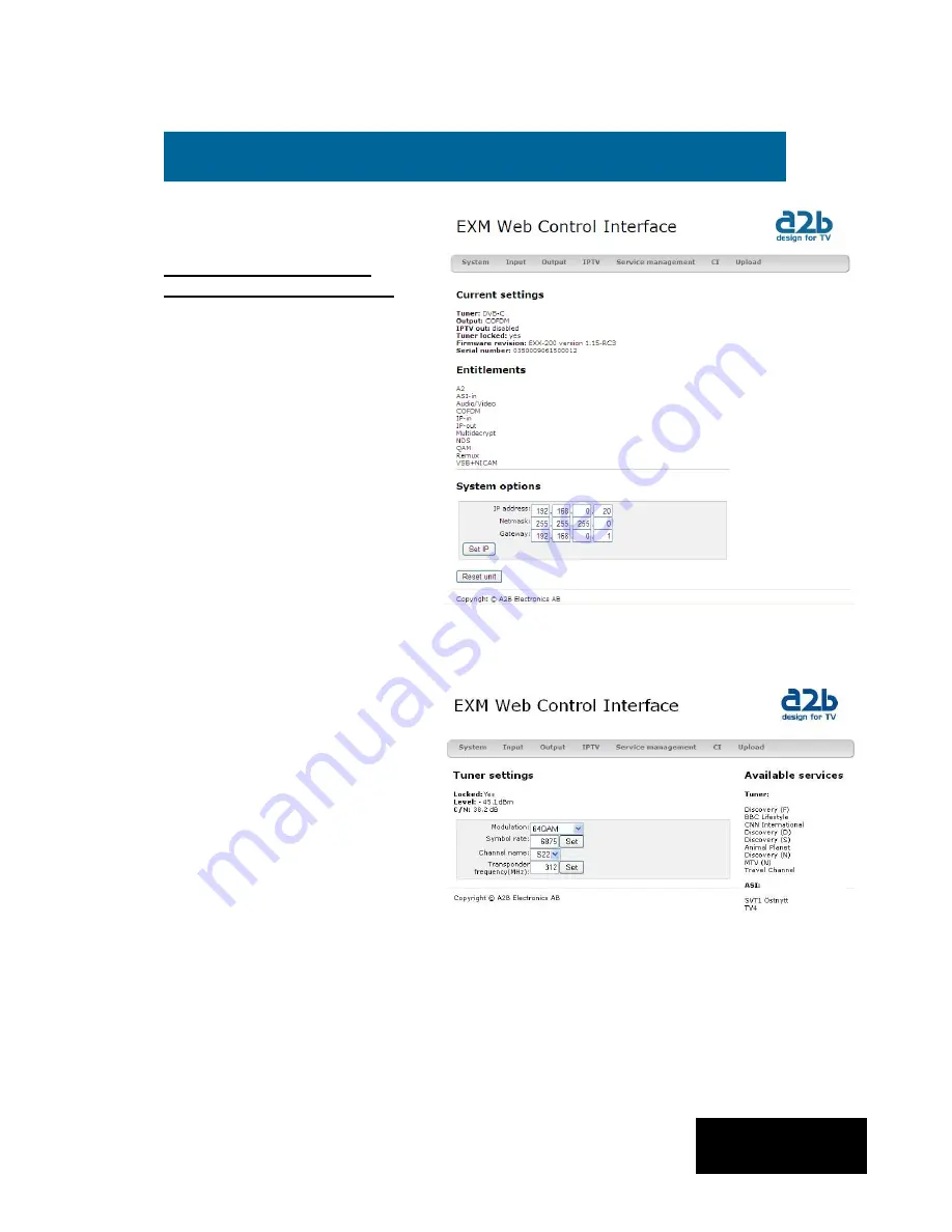 A2B Electronics ECX-200 Installation Manual Download Page 9