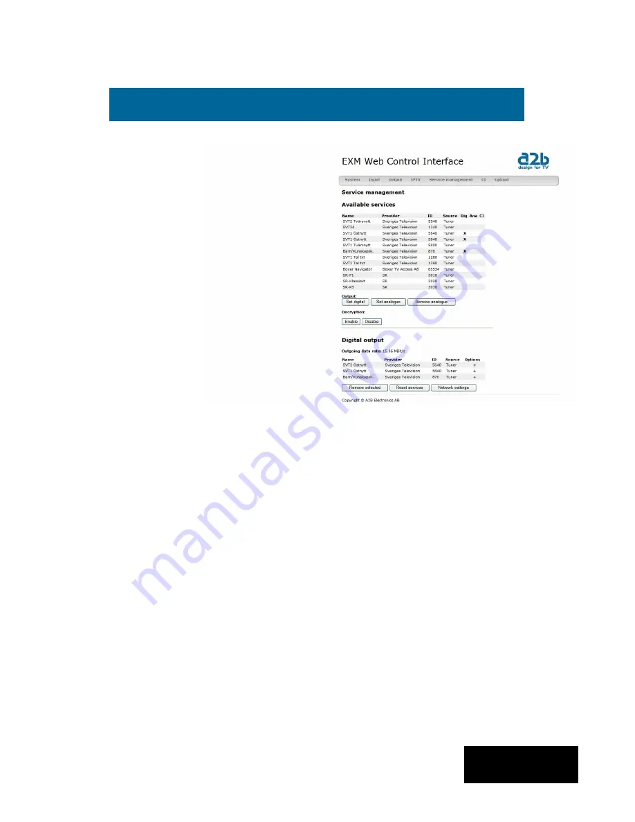 A2B Electronics ECX-200 Installation Manual Download Page 13