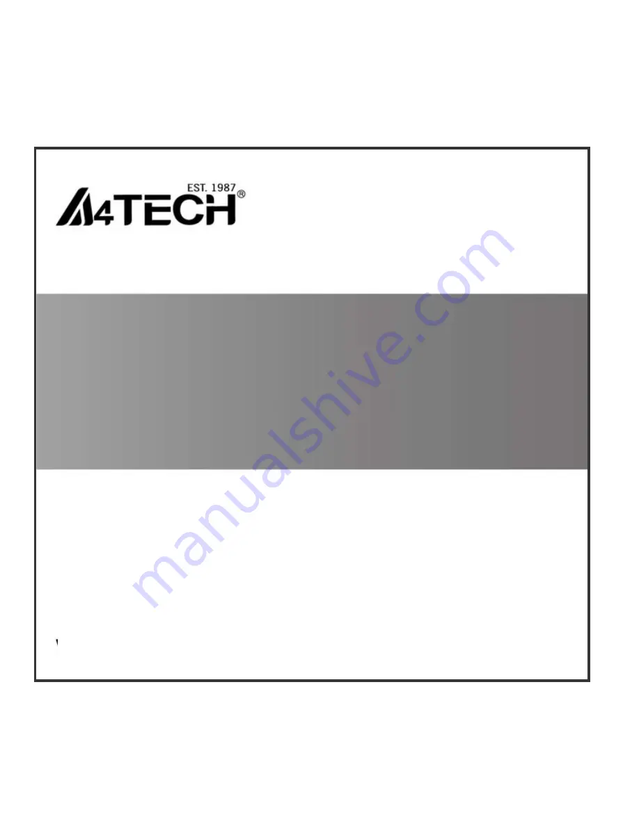 A4 Tech. G10 -770L User Manual Download Page 1