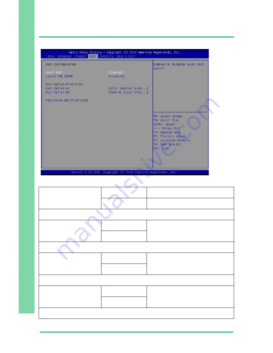 Aaeon COM-KB User Manual Download Page 62