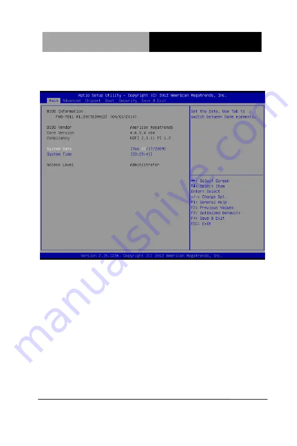 Aaeon FWS-7811 Manual Download Page 40