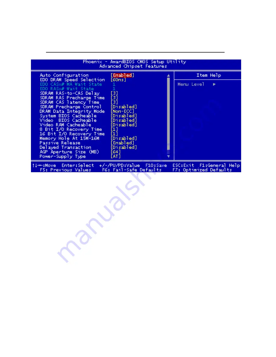 Aaeon Gene-6320 Скачать руководство пользователя страница 58