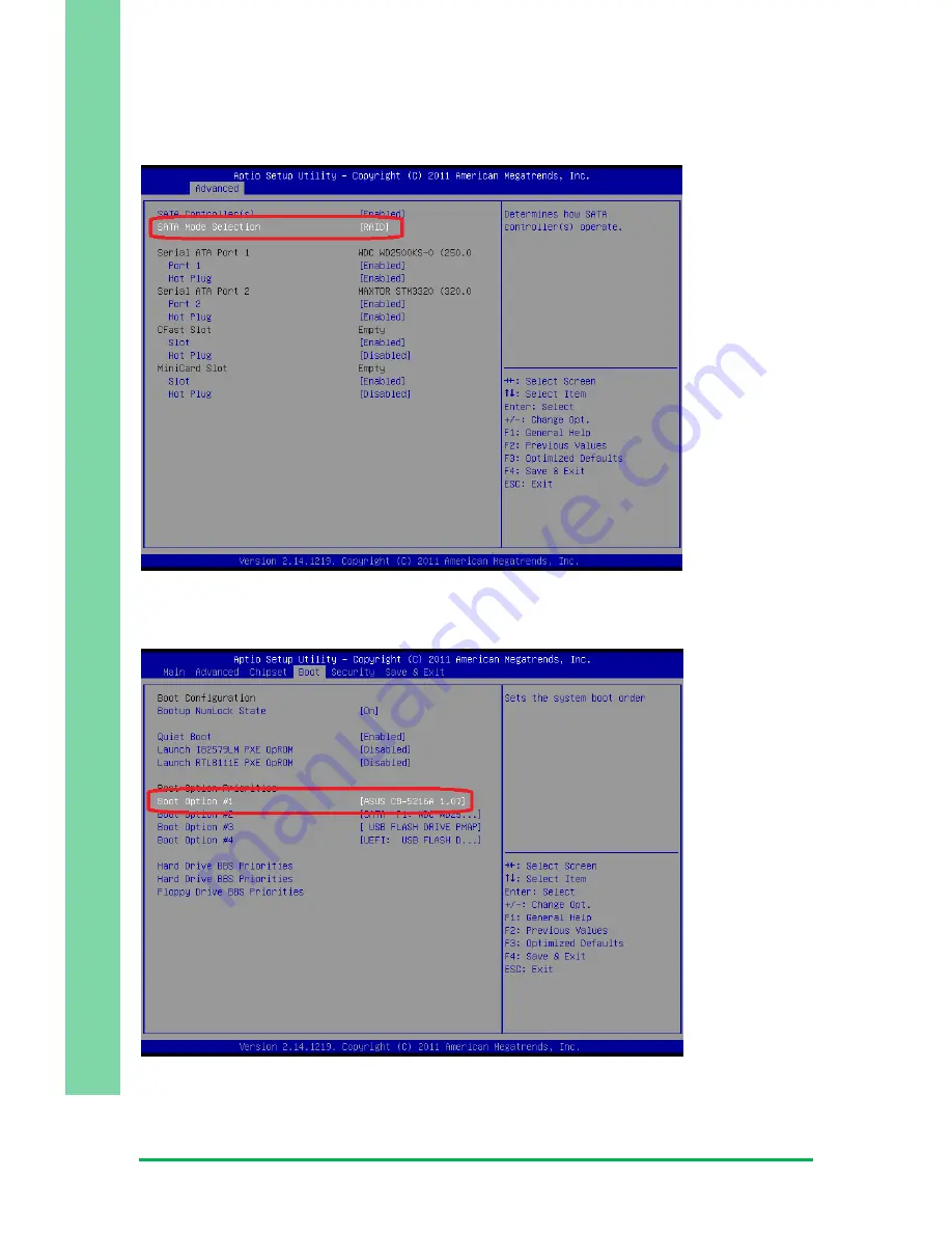 Aaeon GENE-QM77 User Manual Download Page 86