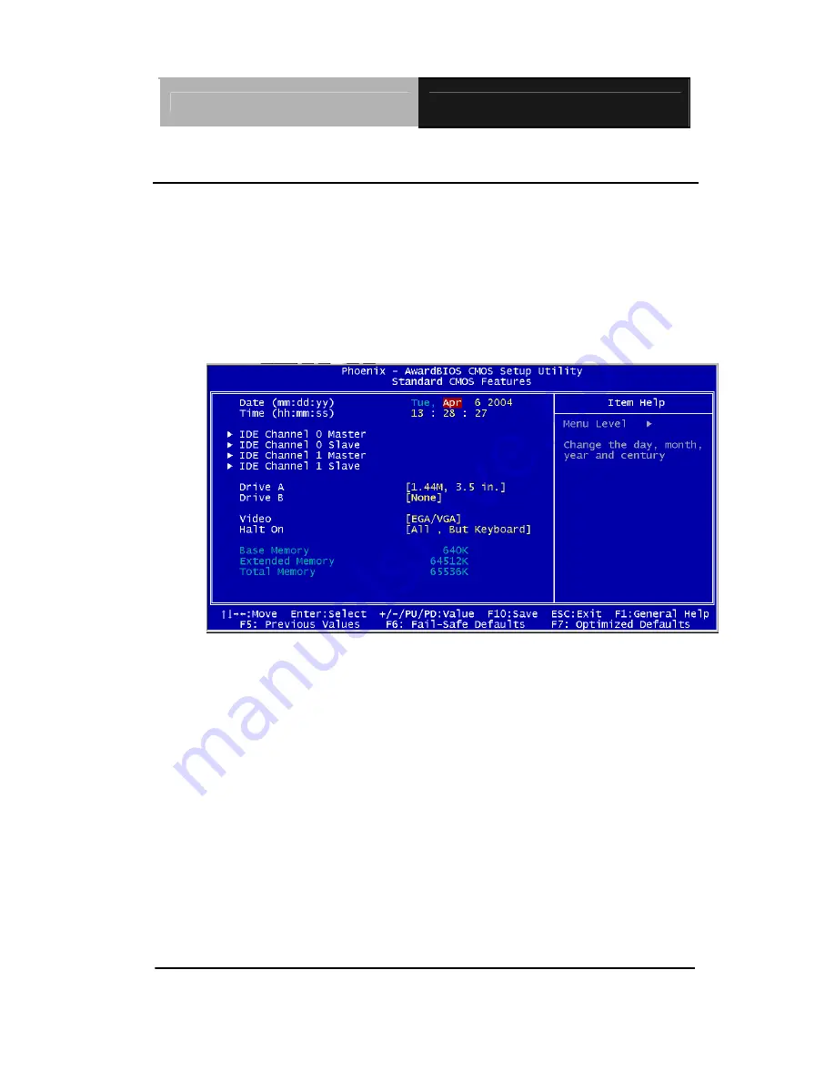 Aaeon PCM-8200 Скачать руководство пользователя страница 42