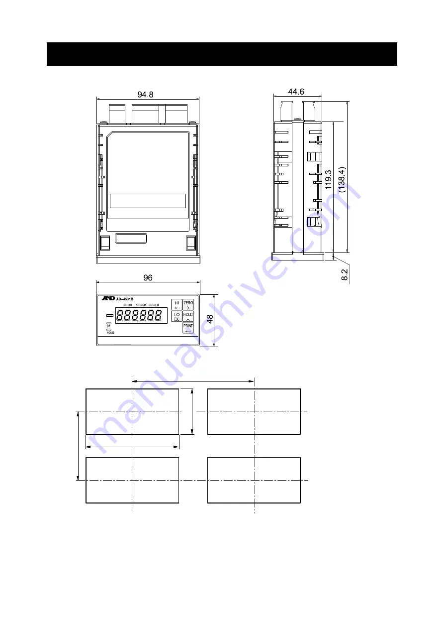 A&D AD-4531B Скачать руководство пользователя страница 58