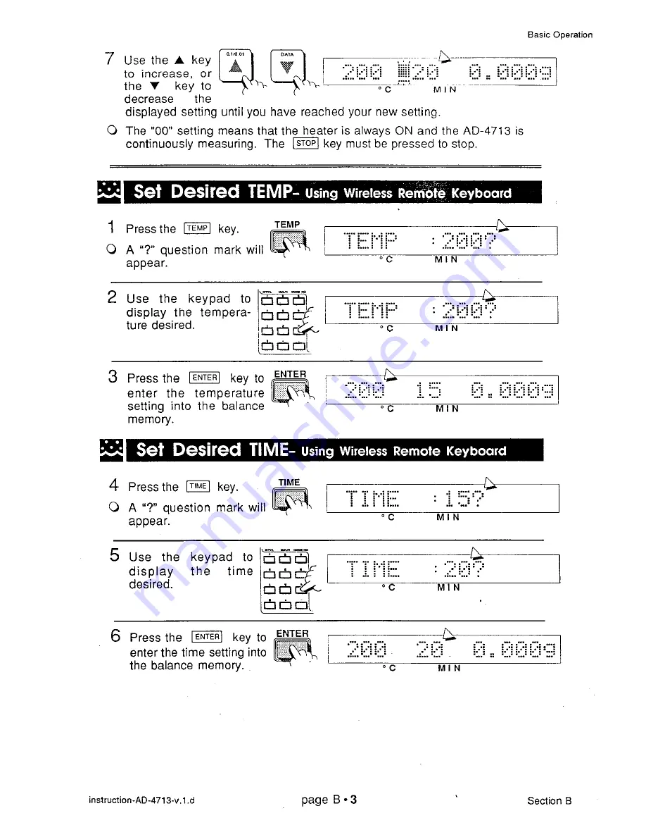 A&D AD-4713 Instruction Manual Download Page 19