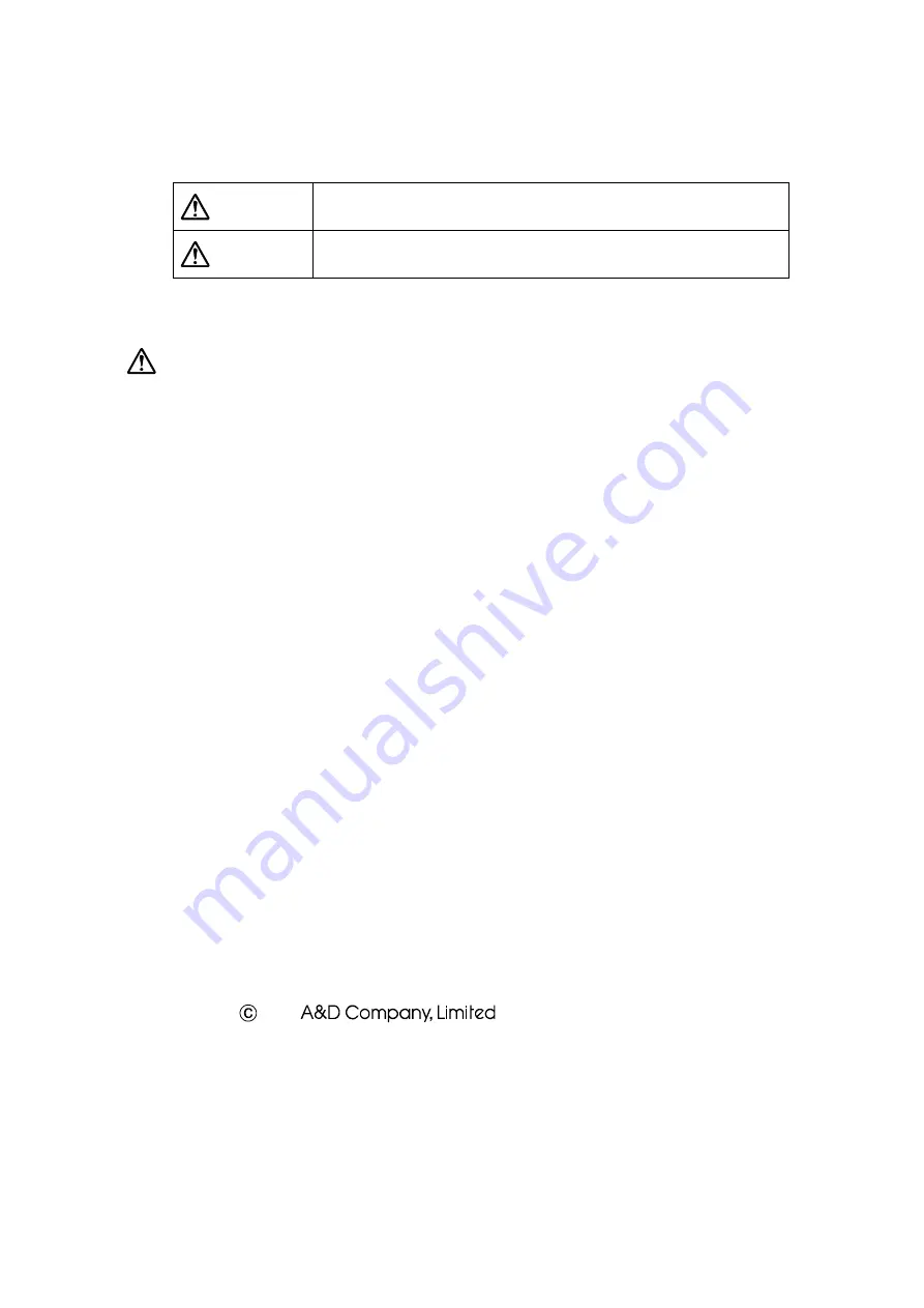 A&D EJ-1202 Instruction Manual Download Page 2