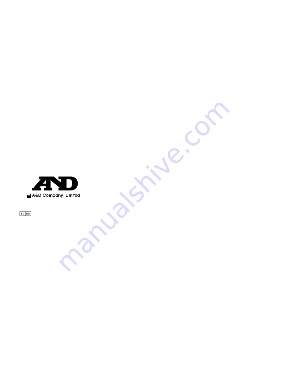 A&D UB-512 Instruction Manual Download Page 17