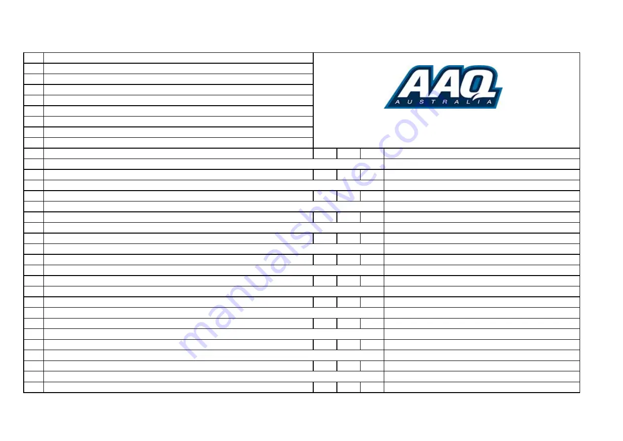 AAQ AutoLift 163027 Installation Manual & Operation Instructions Download Page 31