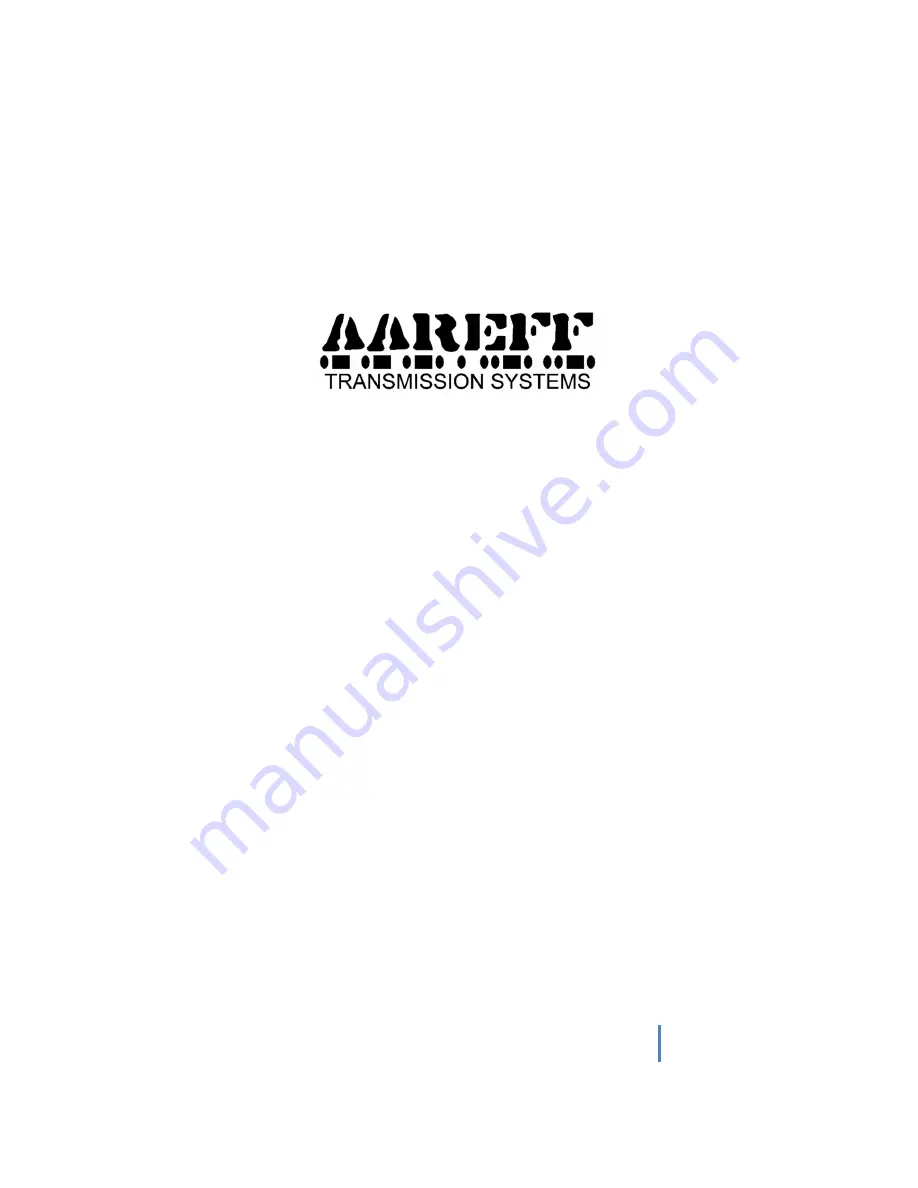 AAREFF 100MWPLLSB Manual Download Page 25