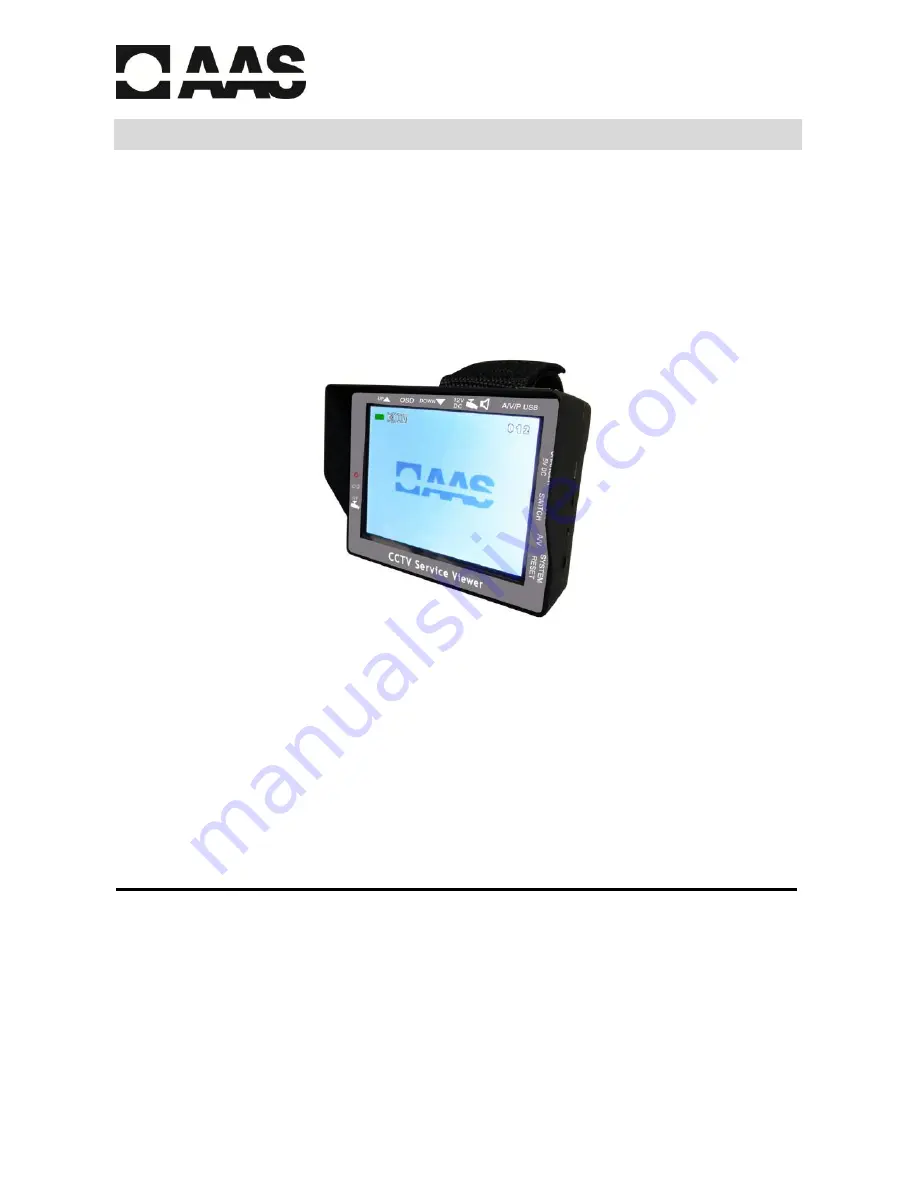 AAS LCD35SV User Manual Download Page 1