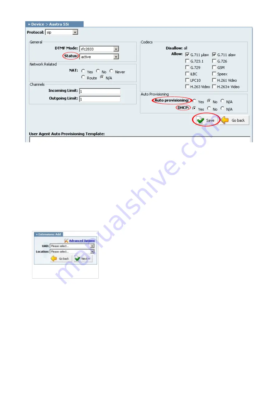 Aastra 55I Manual Download Page 4