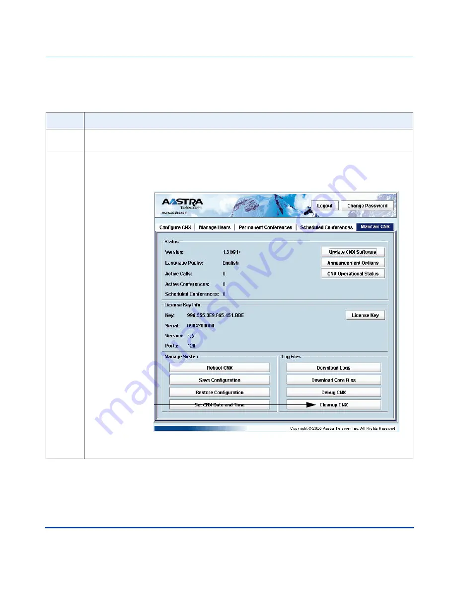 Aastra ATP-CNX-040-01 Administrator'S Manual Download Page 170