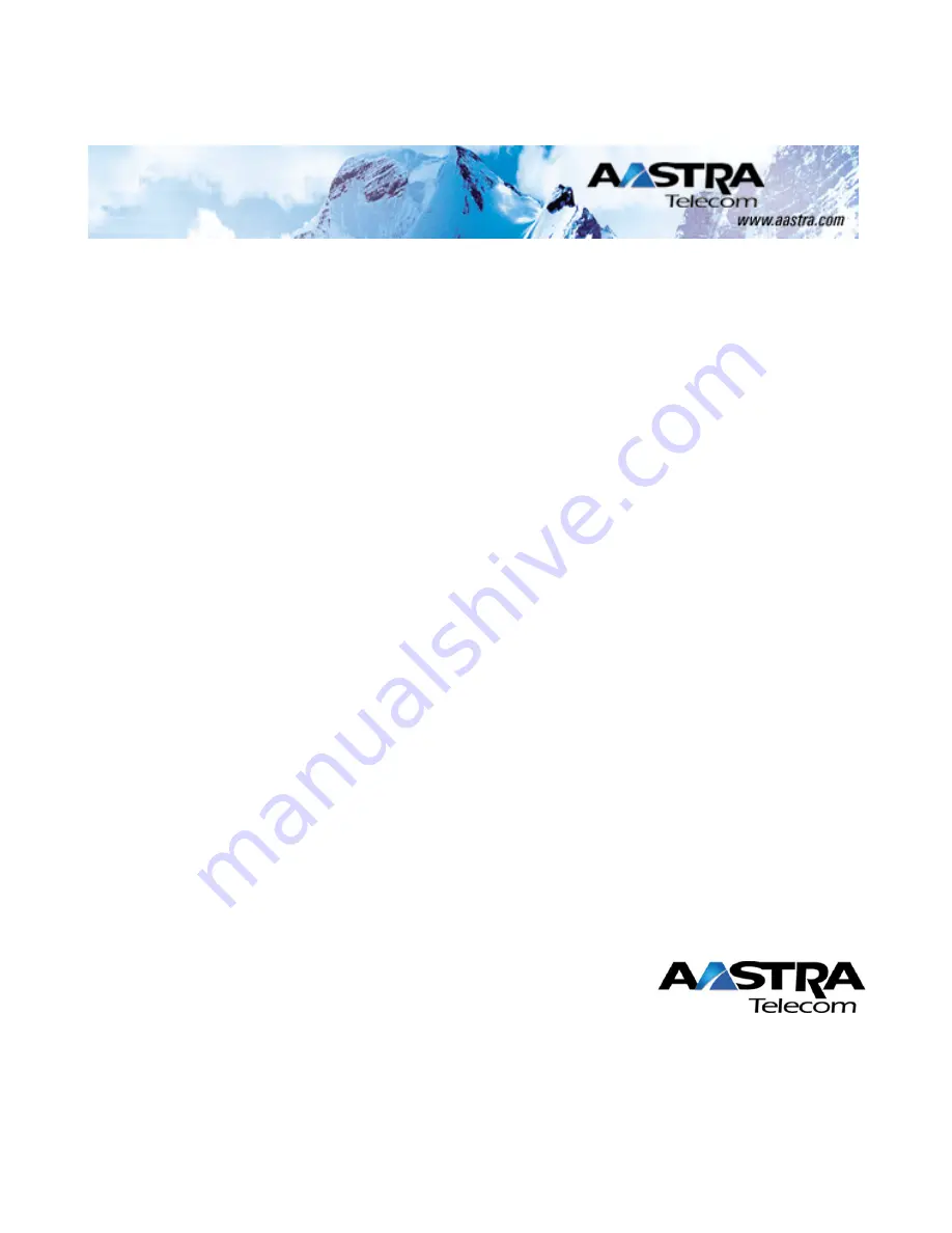 Aastra CNX Procedure Manual Download Page 1