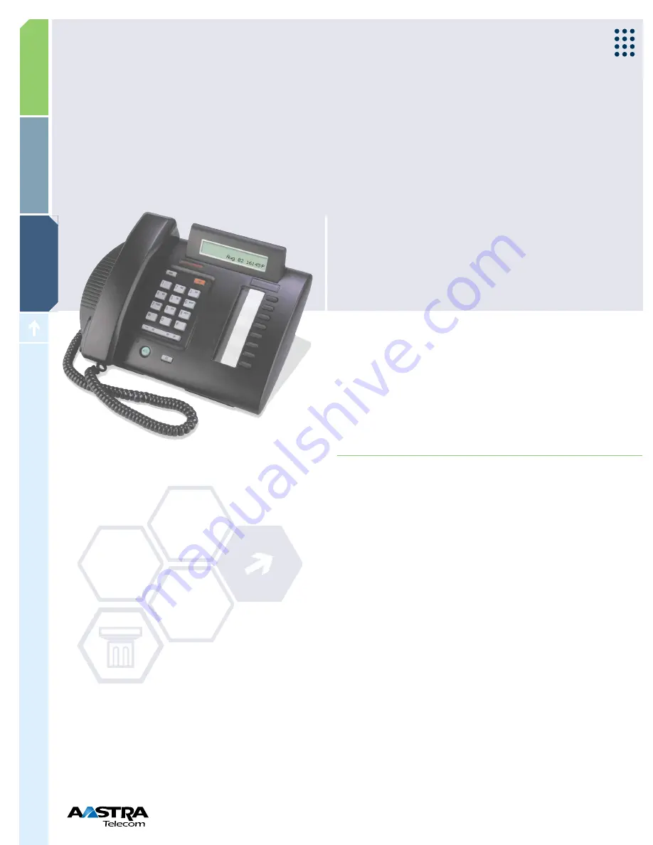 Aastra Meridian 6310 Specifications Download Page 1