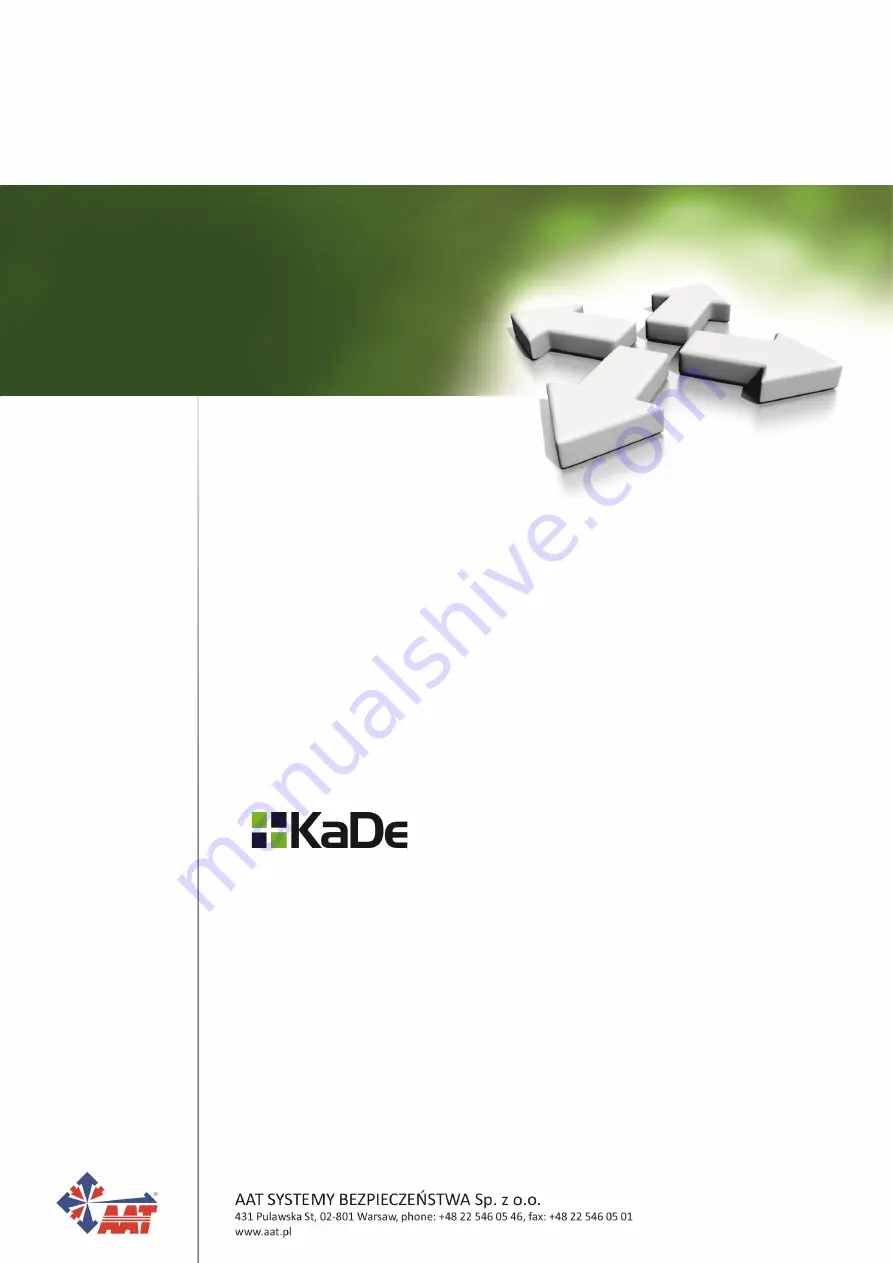 AAT KaDe KDH-KZ2000-IP-U Installation Manual Download Page 1