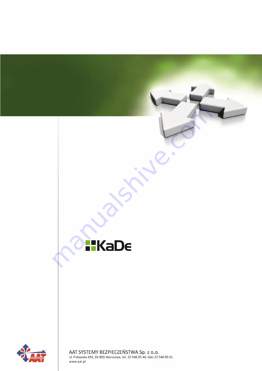 AAT KaDe KDH-KZ2000-IP-U Installation Manual Download Page 17