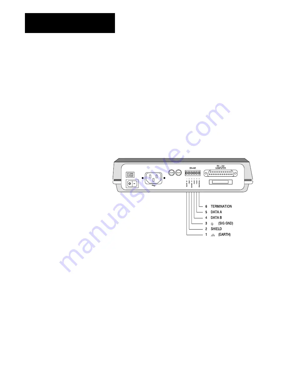 AB Quality Allen-Bradley DH-485 User Manual Download Page 10