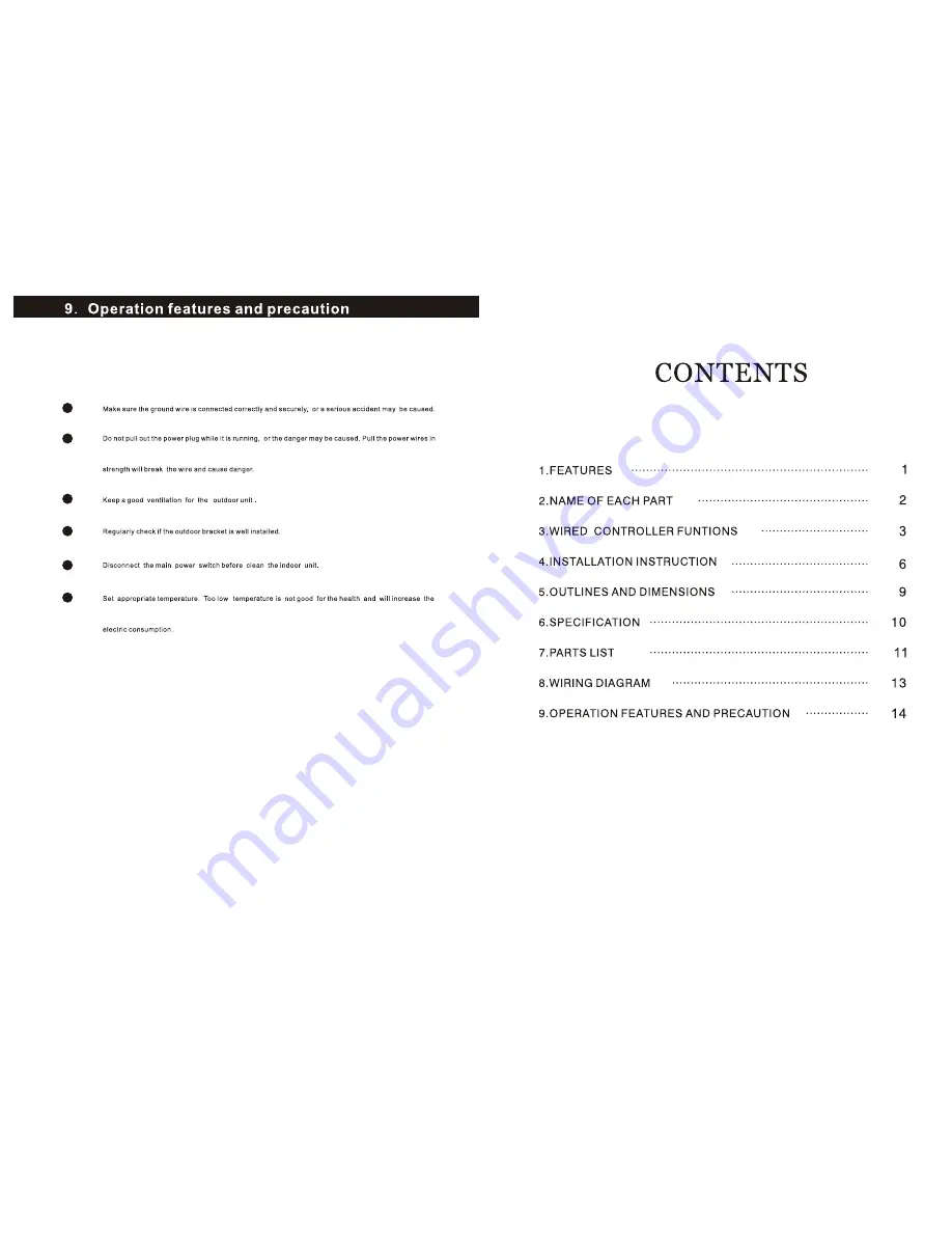 Abatronic AHP-12DCG Installation And Maintenance Instruction Manual Download Page 3