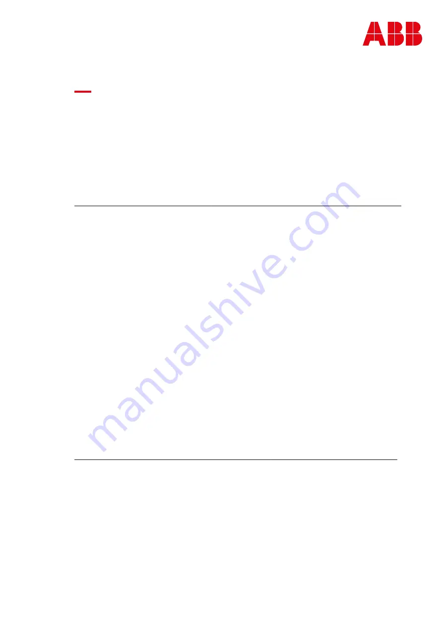 ABB 1240027 Operation Manual Download Page 1