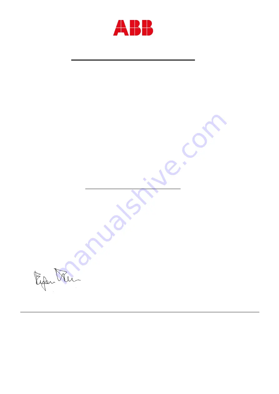 ABB 266D Series Short Form Instruction Manual Download Page 83