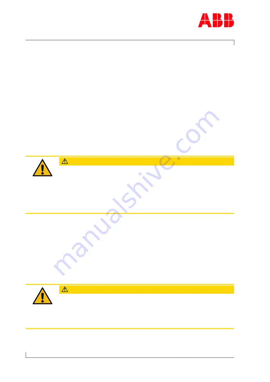 ABB A135-H Operation Manual Download Page 44