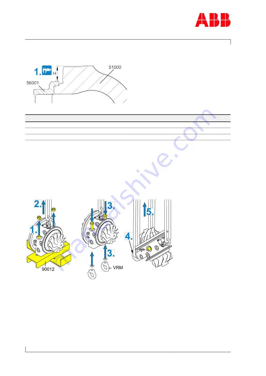 ABB A135-H Operation Manual Download Page 98