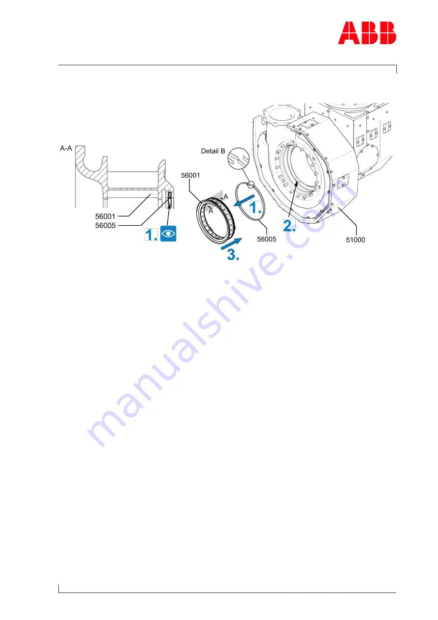 ABB A150-M Operation Manual Download Page 147