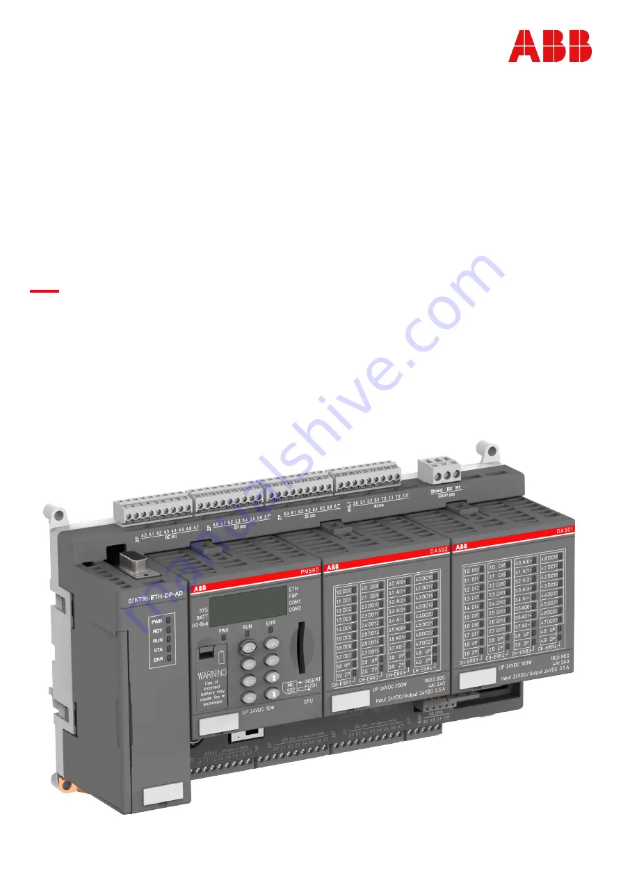 ABB AC 31 Assembly And Operation Manual Download Page 1