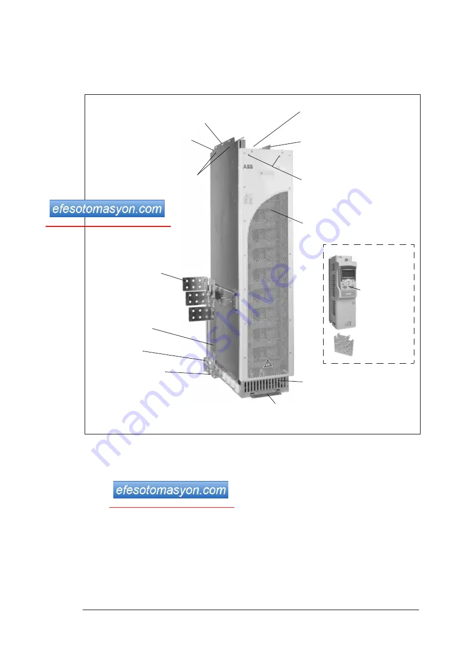 ABB ACQ810 Hardware Manual Download Page 23