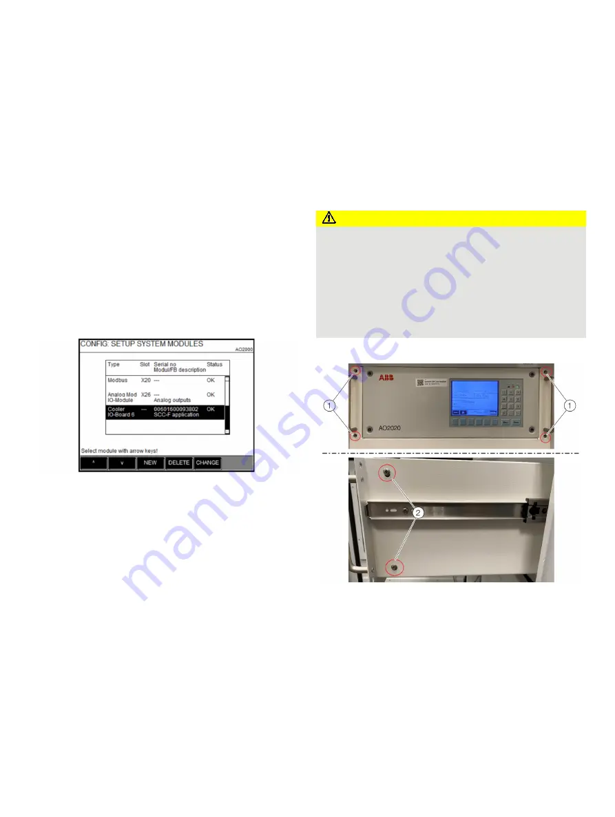 ABB CEMcaptain GAA610-M Operating	 Instruction Download Page 92