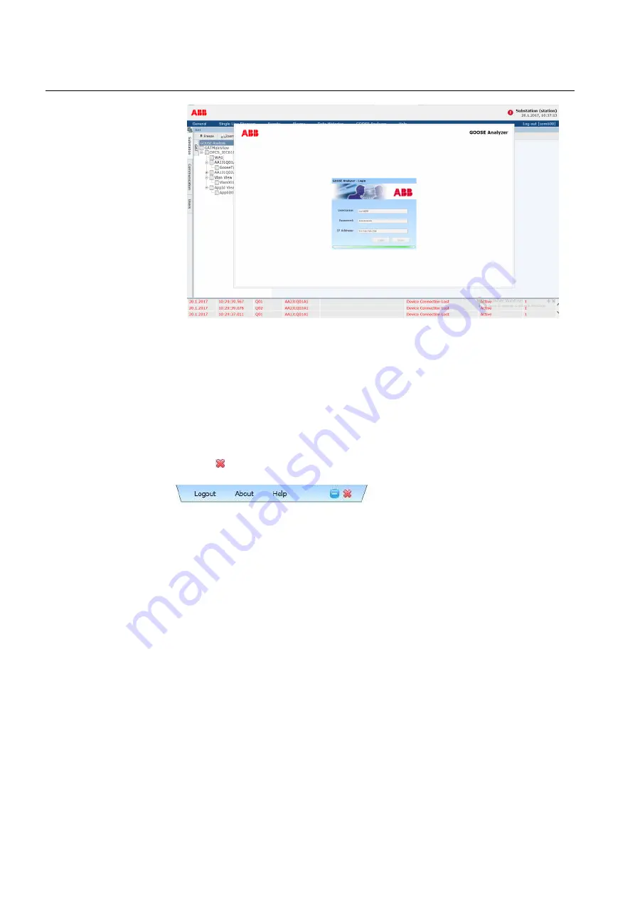 ABB COM600F ANSI Operator'S Manual Download Page 12