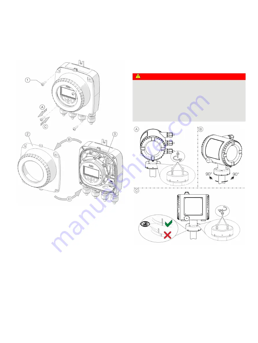 ABB CoriolisMaster FCB400 Manual Download Page 38