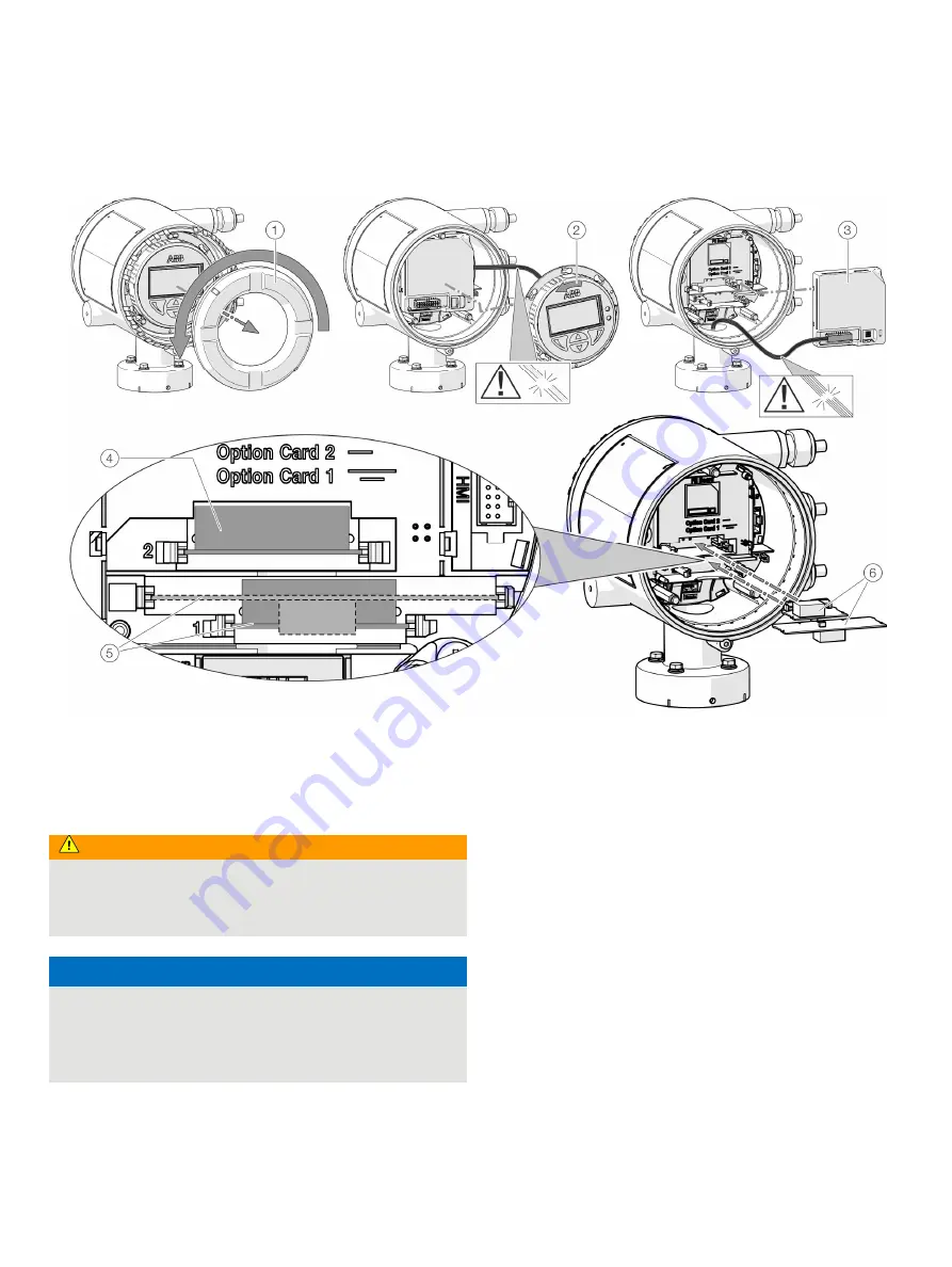 ABB CoriolisMaster FCB400 Manual Download Page 42