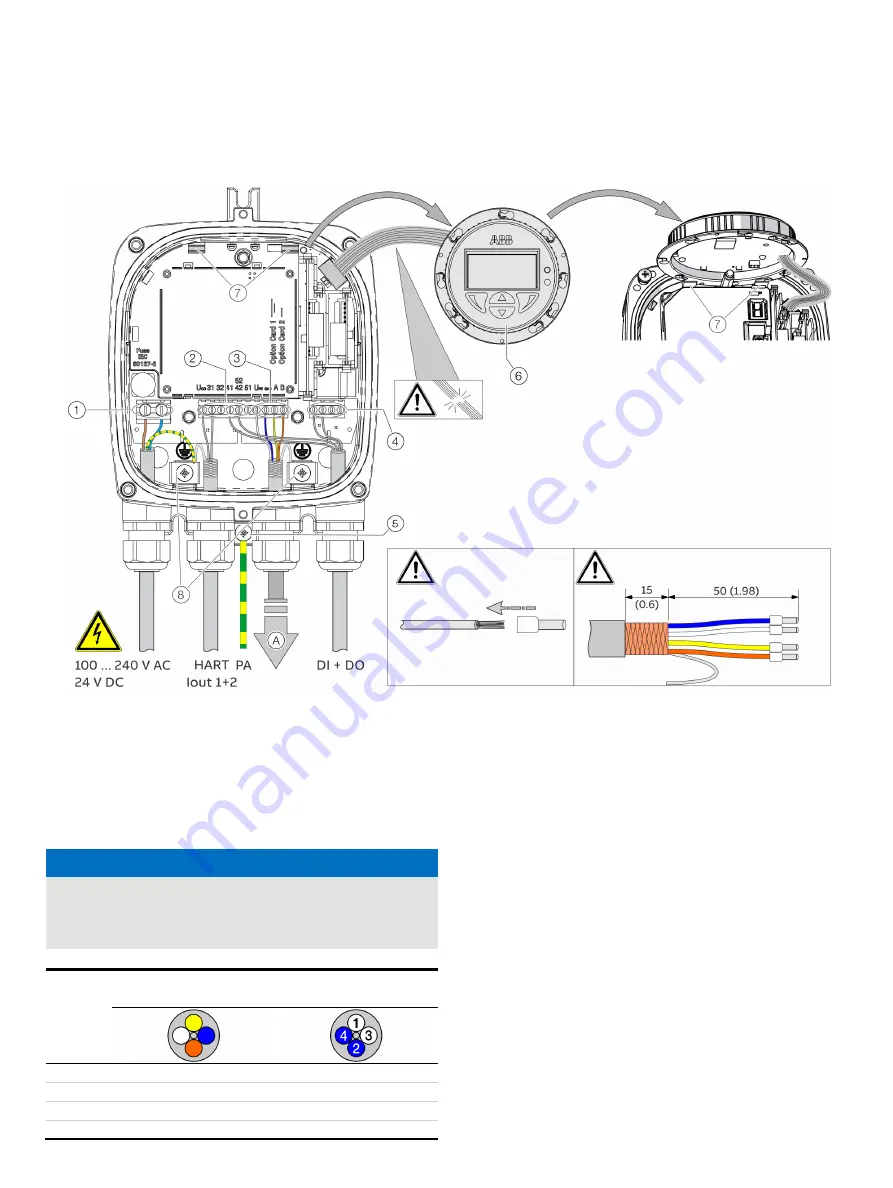 ABB CoriolisMaster FCB400 Manual Download Page 59