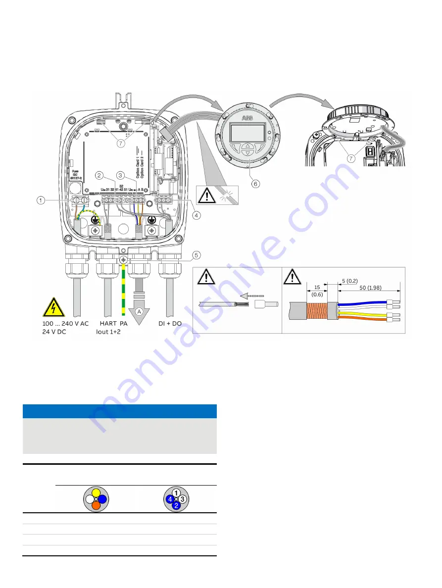 ABB CoriolisMaster FCH400 Series Скачать руководство пользователя страница 59