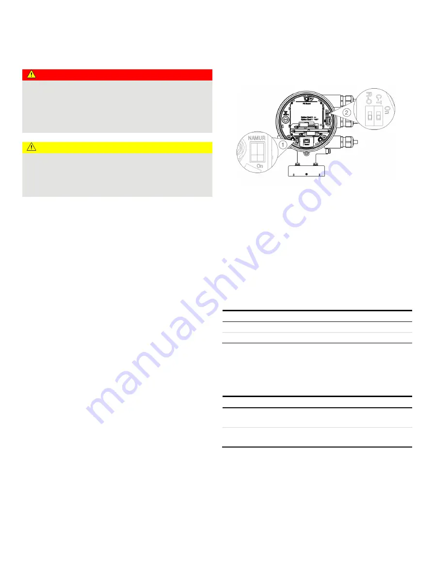 ABB CoriolisMaster FCH400 Series Operating Instructions Manual Download Page 64