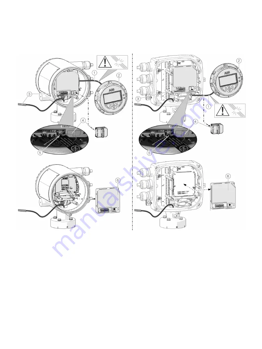 ABB CoriolisMaster FCH400 Series Operating Instructions Manual Download Page 141