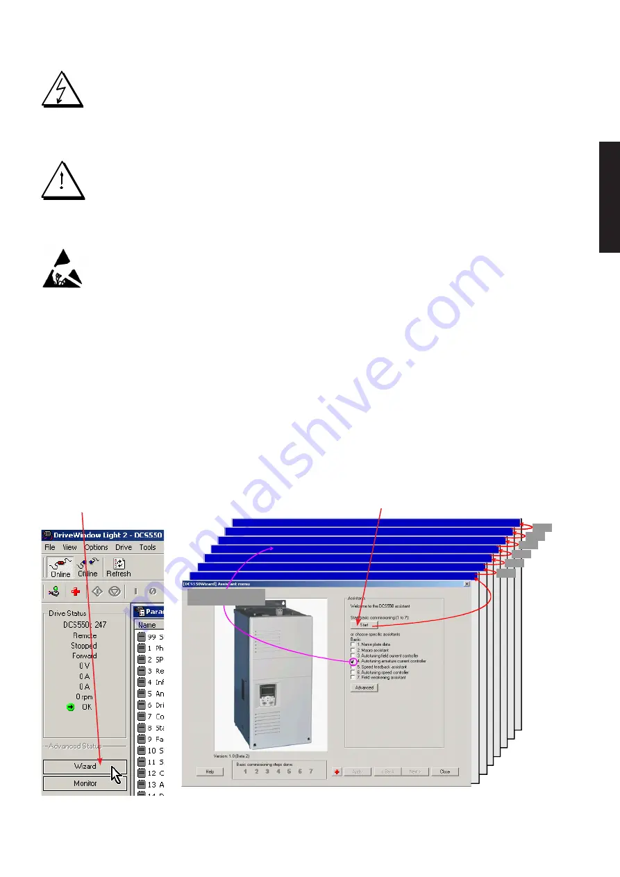 ABB DCS550-S01 Quick Manual Download Page 33