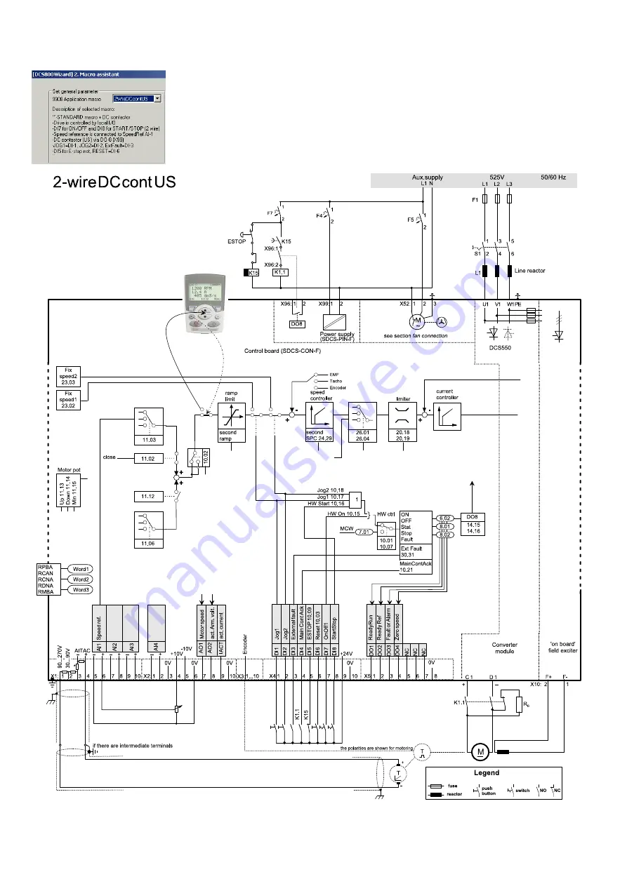 ABB DCS550-S01 Quick Manual Download Page 92