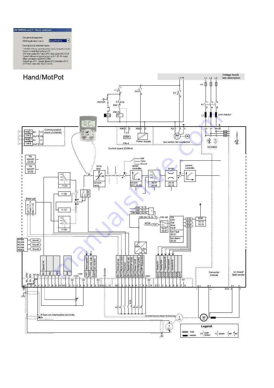 ABB DCS800 Quick Manual Download Page 44