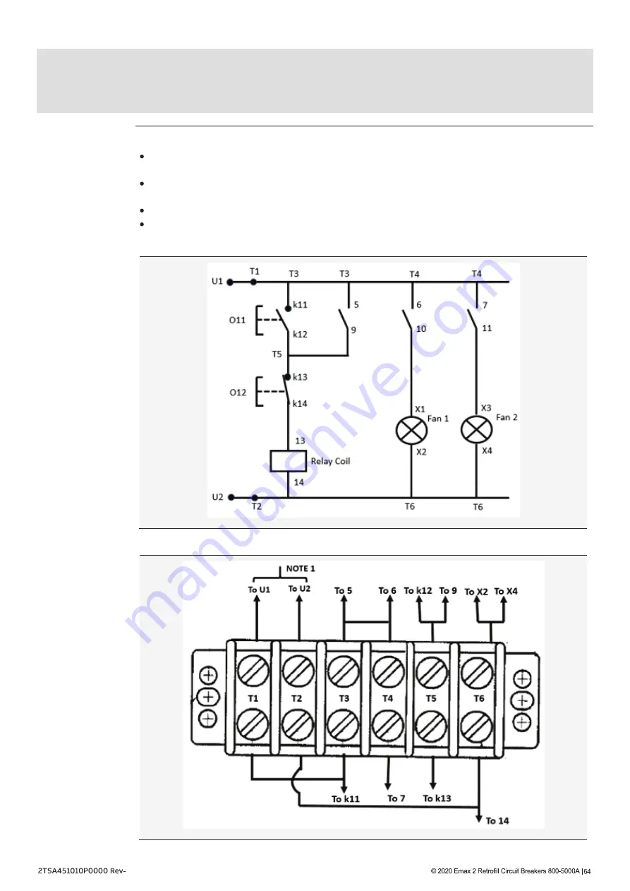 ABB Emax 2 Retrofill Скачать руководство пользователя страница 64