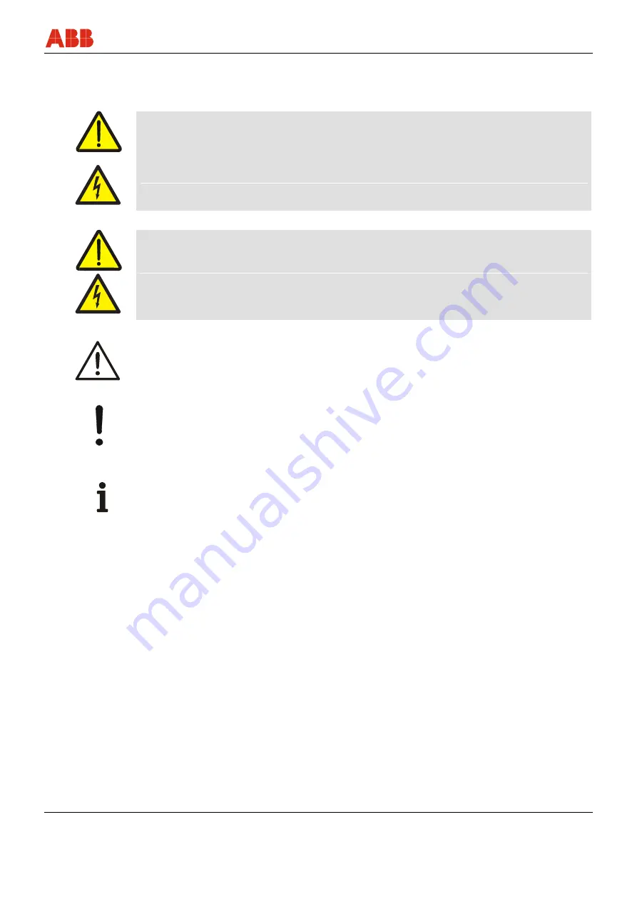 ABB FEX300 Operating	 Instruction Download Page 9