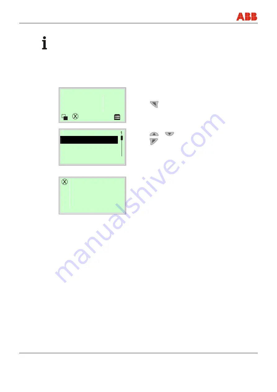 ABB FEX300 Operating	 Instruction Download Page 64