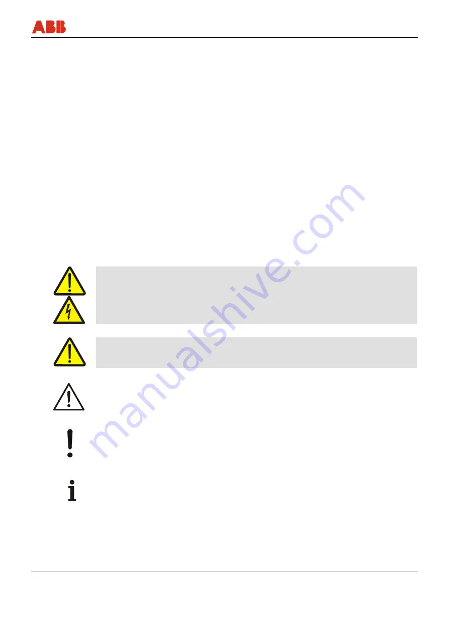 ABB FSM4000 Series Operating	 Instruction Download Page 9