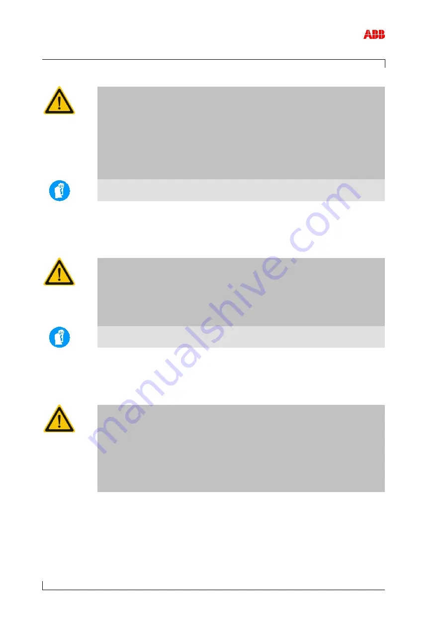 ABB HT563896 Operation Manual Download Page 22