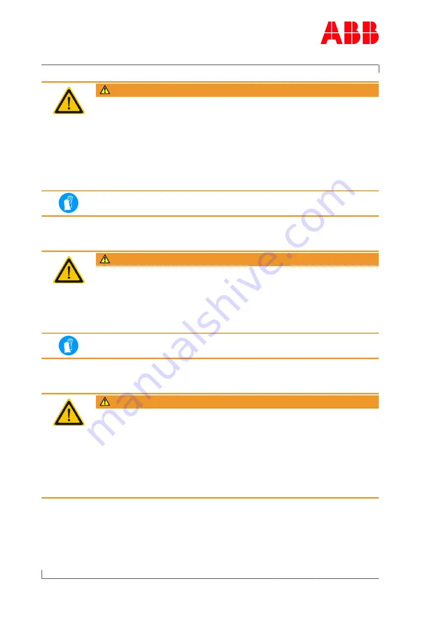 ABB HT574289 Operation Manual Download Page 22