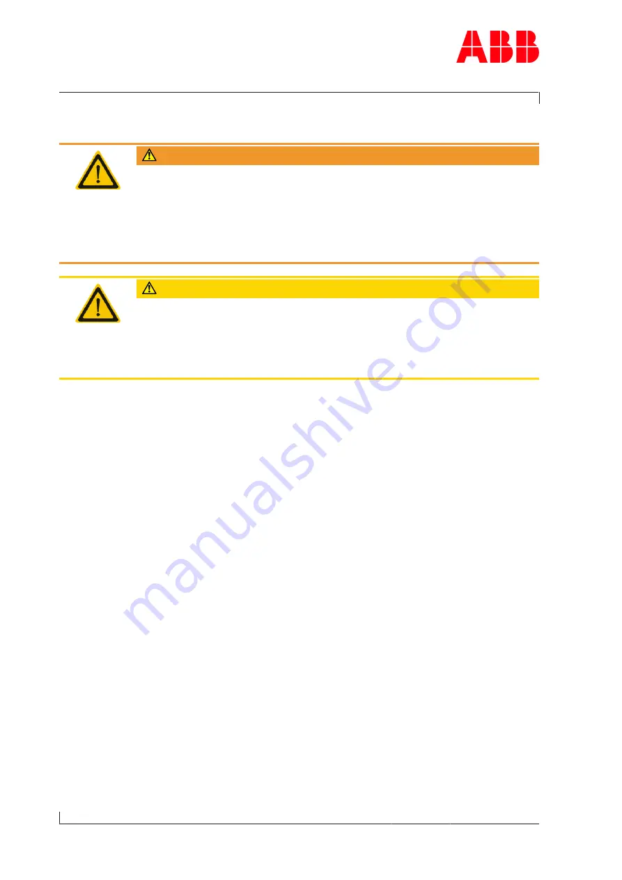 ABB HT574289 Operation Manual Download Page 40