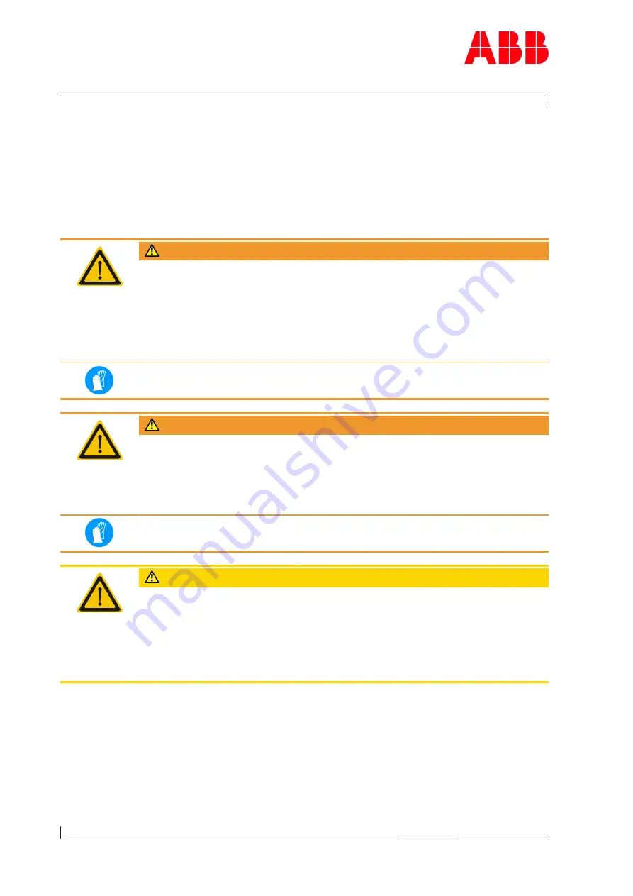 ABB HT574962 Original Operation Manual Download Page 86