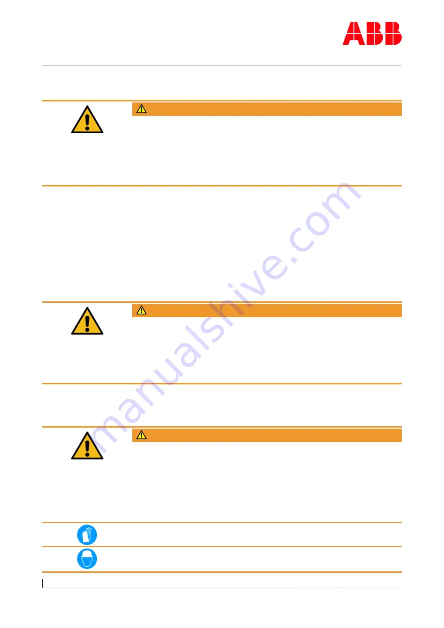 ABB HT578503 Operation Manual Download Page 28